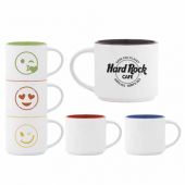 Taza De Cerámica Bicolor Babel