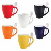 Taza C/Cuchara 12Oz. London