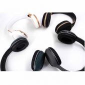 Audifono Dj Inalambrico Bluetooth V5.0 Colores Azul, Blanco Y Negro