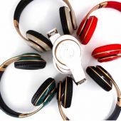 Audifono Dj Inalambrico Bluetooth V5.0 Colores Blanco, Gris, Negro, Rojo Y Verde